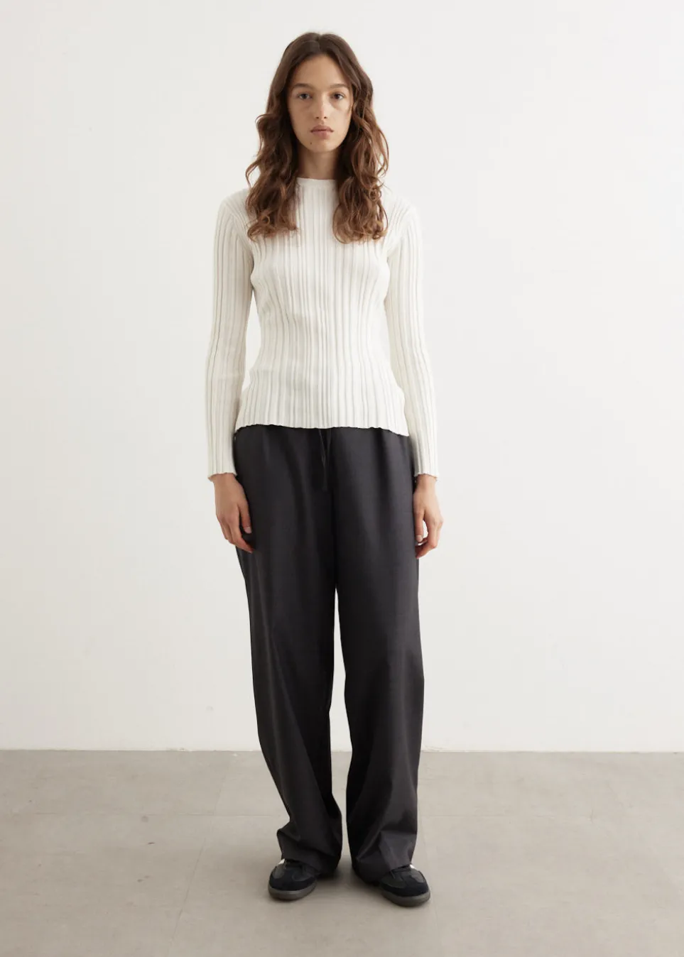 Elastic Waistband Pants