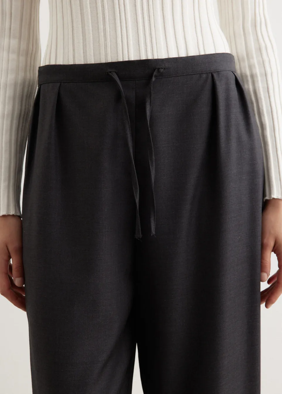 Elastic Waistband Pants