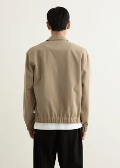 Elasticated Zipped Blouson