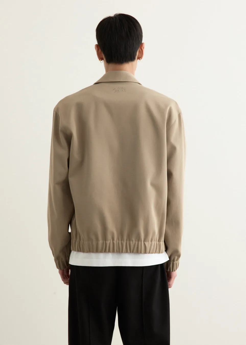 Elasticated Zipped Blouson