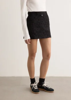 Elixir Belted Mini Skirt