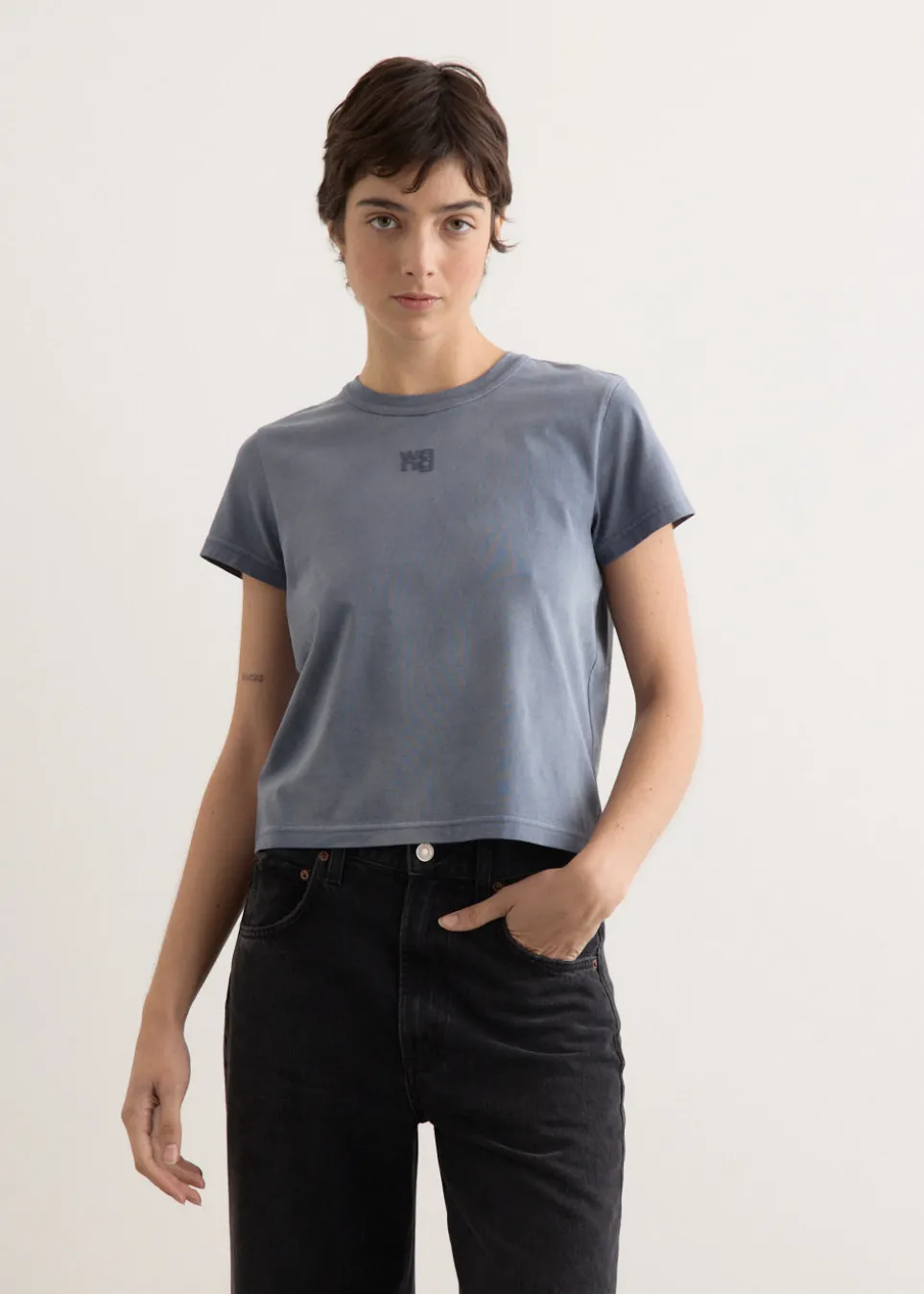 Essential Jersey Shrunken T-Shirt