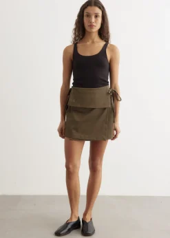Euphoria Wrap Mini Skirt