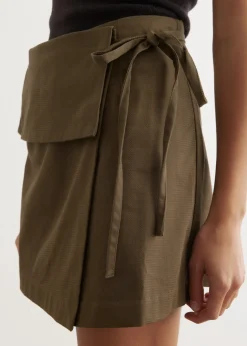 Euphoria Wrap Mini Skirt