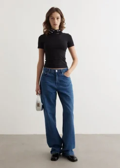 Evergreen Triple Collar Fitted T-Shirt