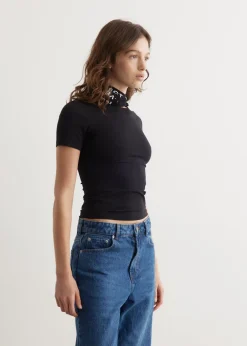 Evergreen Triple Collar Fitted T-Shirt