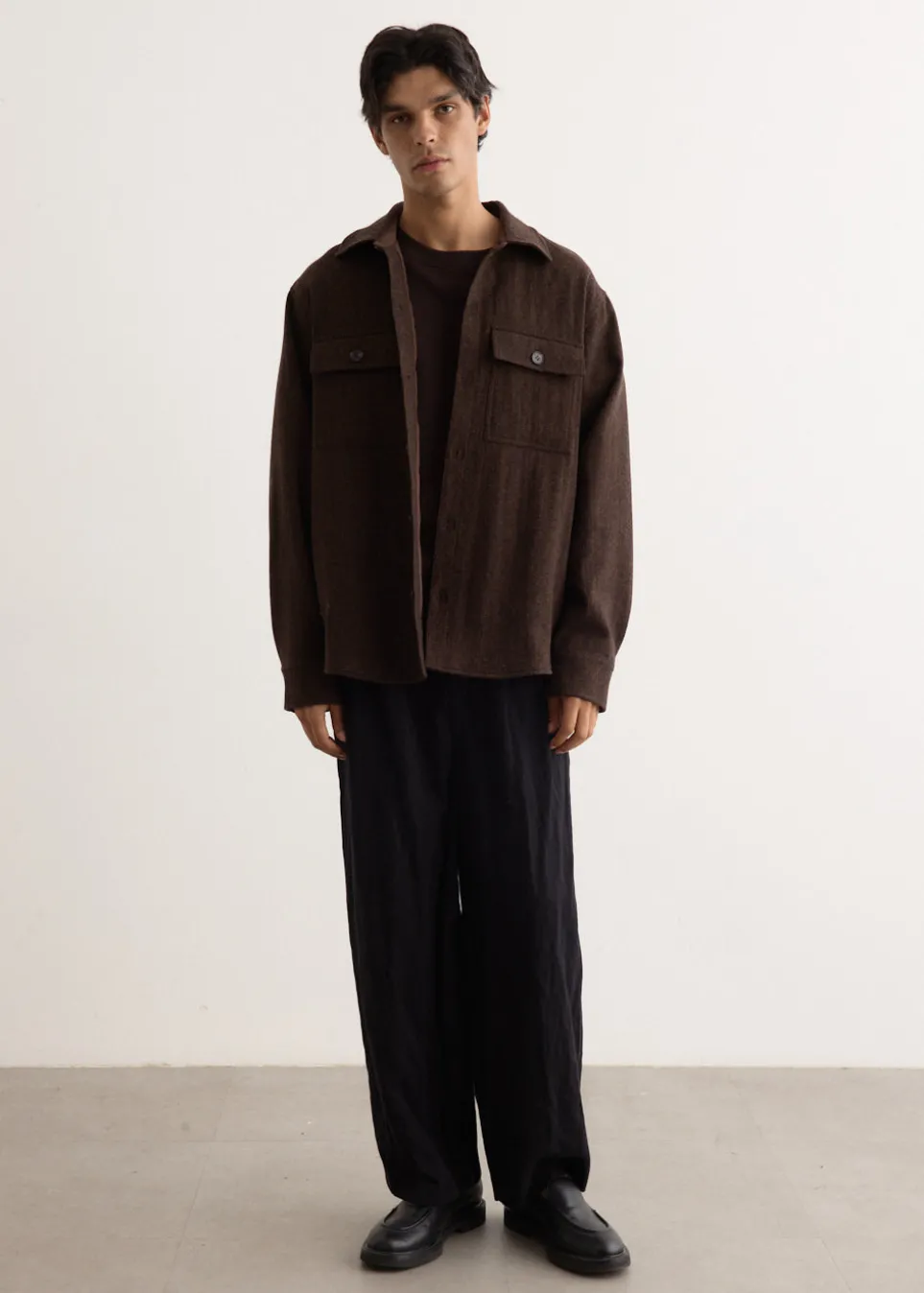 Exposure Wide Leg Pleated Pants