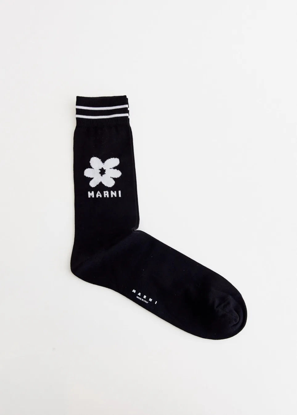 Flower Intarsia Socks
