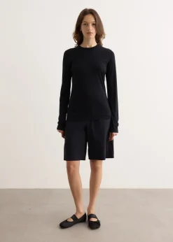 Frame Long Sleeve Crew