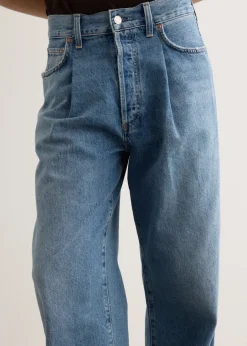 Franka Pleat Baggy Jeans