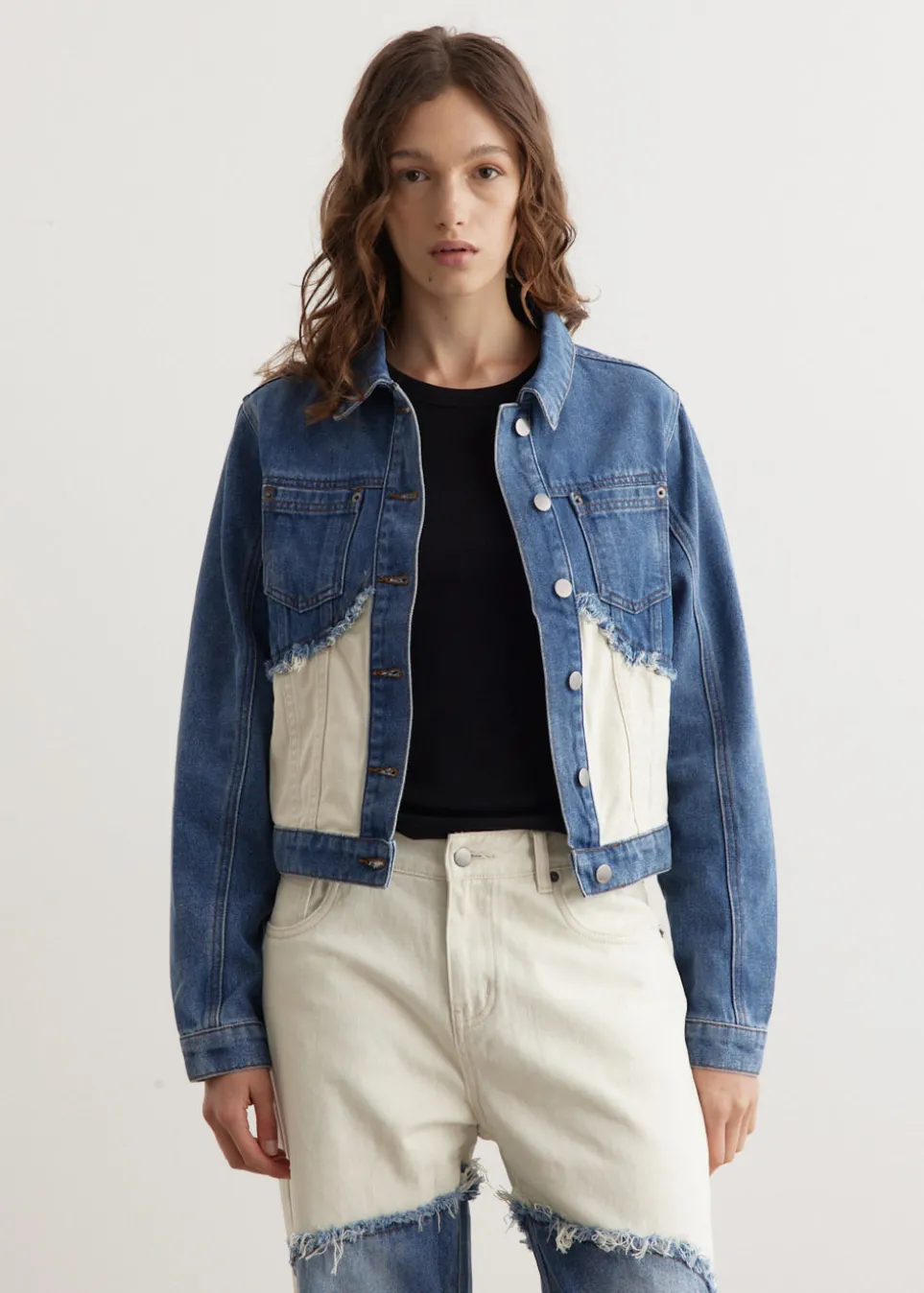 Fray Denim Jacket