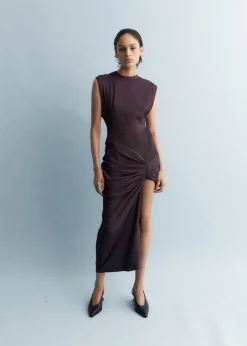 Fusion Ruched Micro Dress