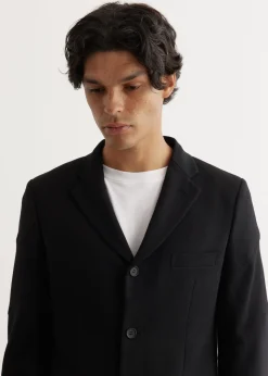 Gabardine Spiral Sleeve 2 Button Jacket