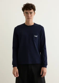 Garment Print Long-Sleeve T-Shirt