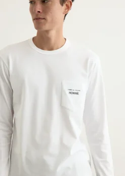 Garment Print Long-Sleeve T-Shirt