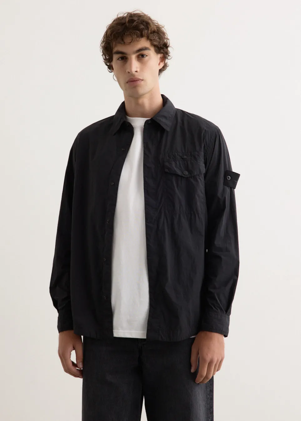 Ghost Overdyed Nylon Tela Overshirt