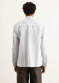 Gradient Stripe Overshirt