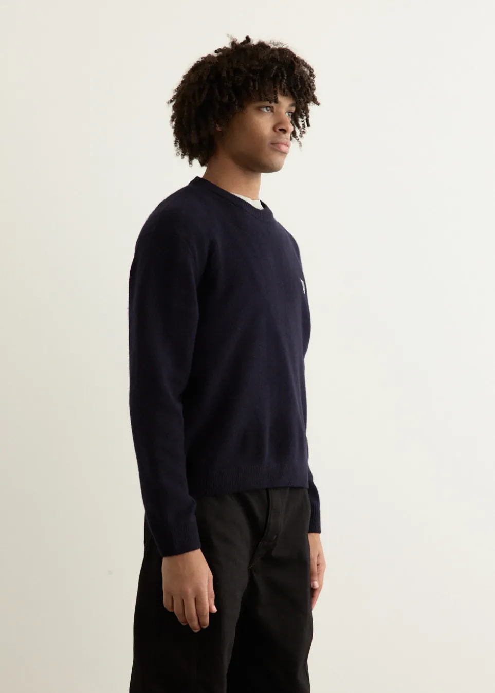 Grey Fox Head Patch Comfort Jumper