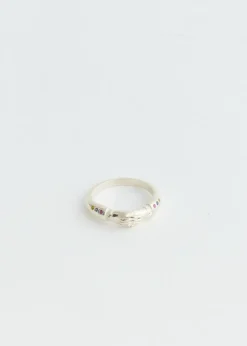 Hands of Thought Ring