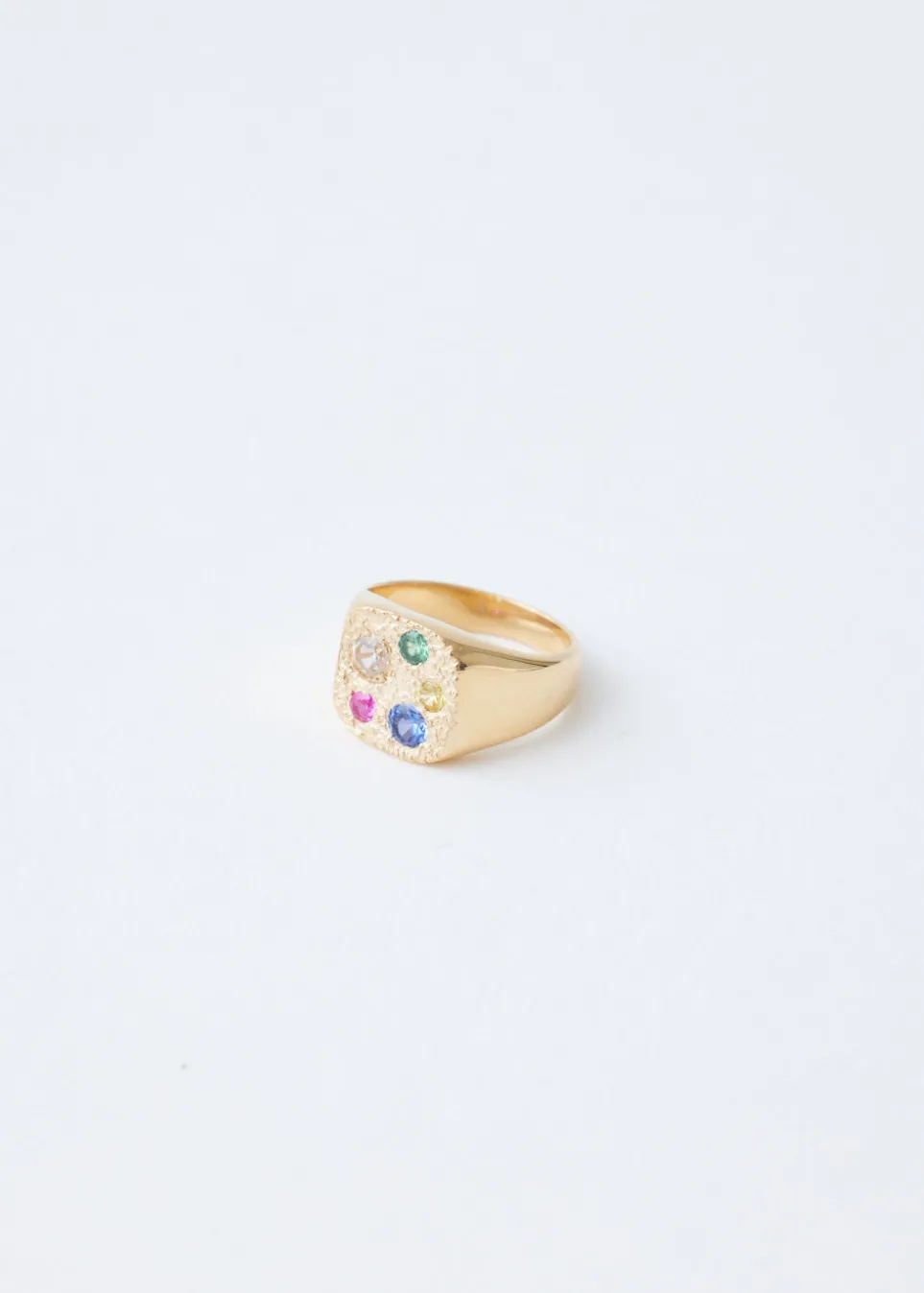 Hanging Basket Signet Ring