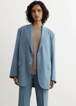 Hard Twist Wool Dobby Jacket