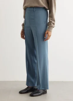 Hard Twist Wool Dobby Slacks