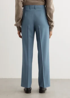 Hard Twist Wool Dobby Slacks