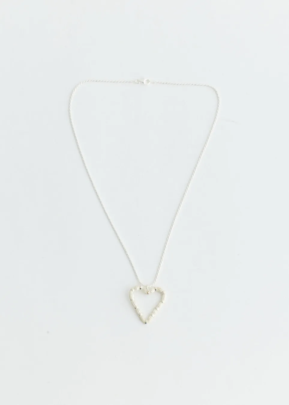 Heart Willow Pendant Necklace