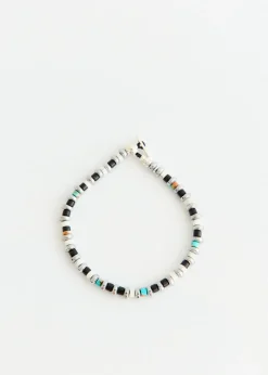 Hematite Roundel Beads Bracelet