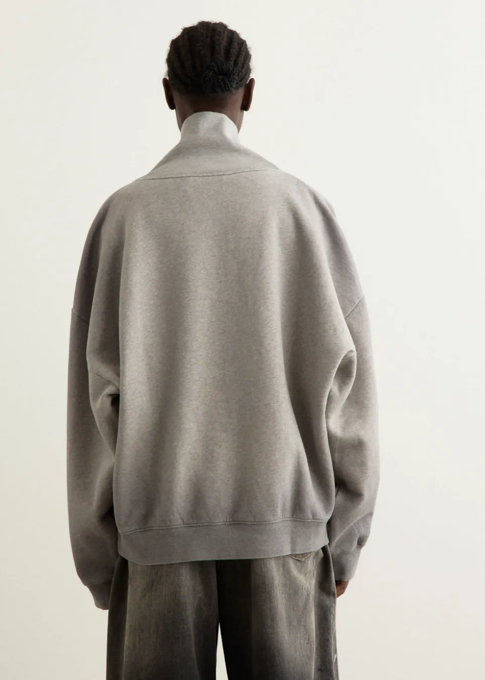 High Neck Sweatshirt