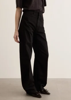 High Waisted Curved Pants