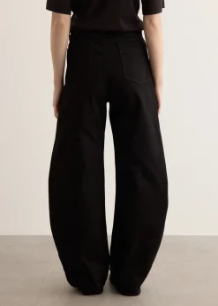 High Waisted Curved Pants