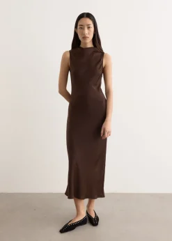 Infinity Cowl Neck Dress