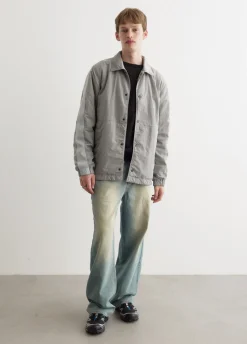 Iridescent Nylon Metal Light Jacket