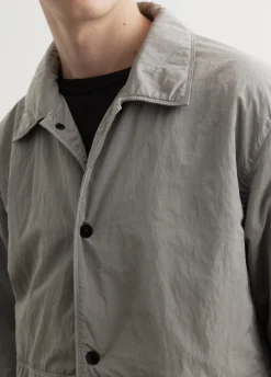 Iridescent Nylon Metal Light Jacket