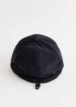 Iridescent Nylon Metal Six Panel Cap