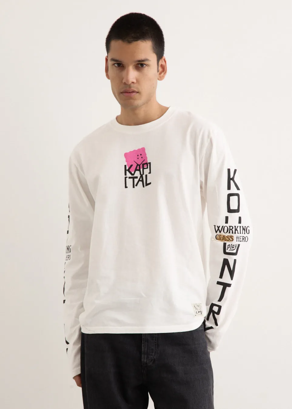 20/-Jersey Crew Long Sleeve T-Shirt (PECKISH KAP)