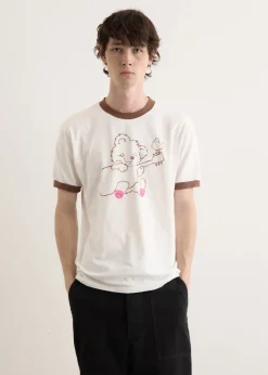 20/-Jersey RINGER T-Shirt 'Little Bear & Harmony'