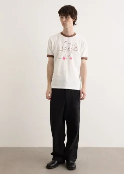 20/-Jersey RINGER T-Shirt 'Little Bear & Harmony'