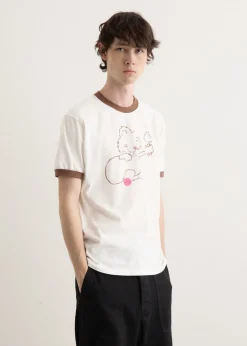 20/-Jersey RINGER T-Shirt 'Little Bear & Harmony'