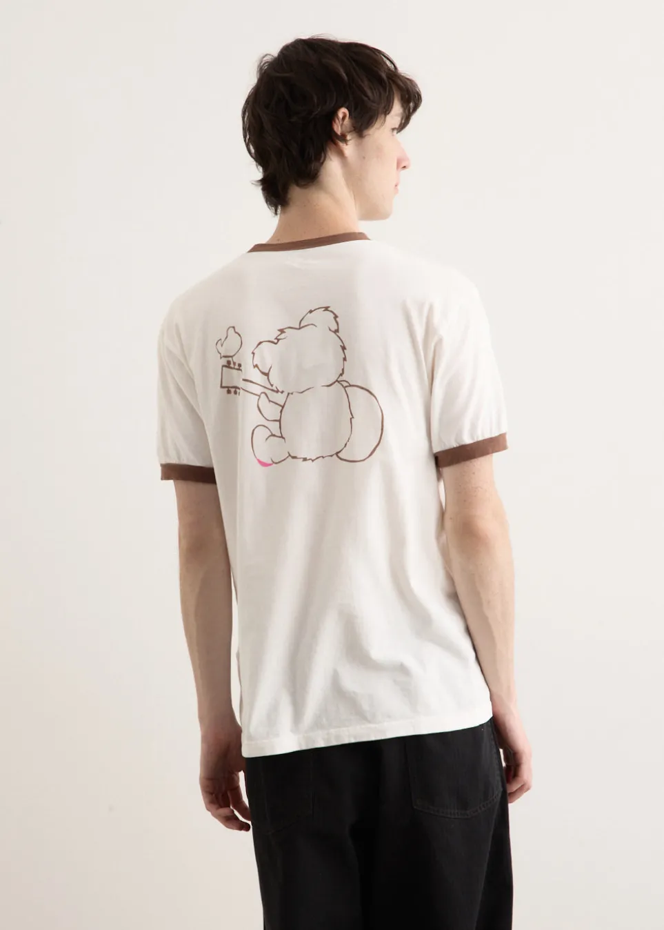 20/-Jersey RINGER T-Shirt 'Little Bear & Harmony'
