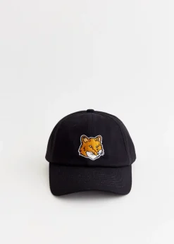 Large Fox Head Six Panel Cap