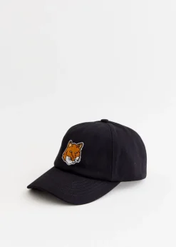 Large Fox Head Six Panel Cap