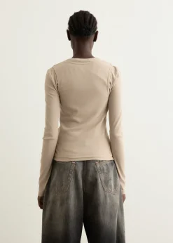 Layered Long-Sleeve T-Shirt