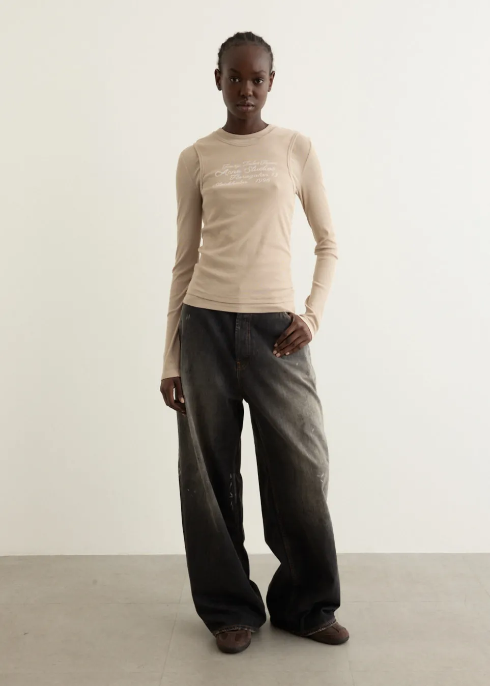 Layered Long-Sleeve T-Shirt