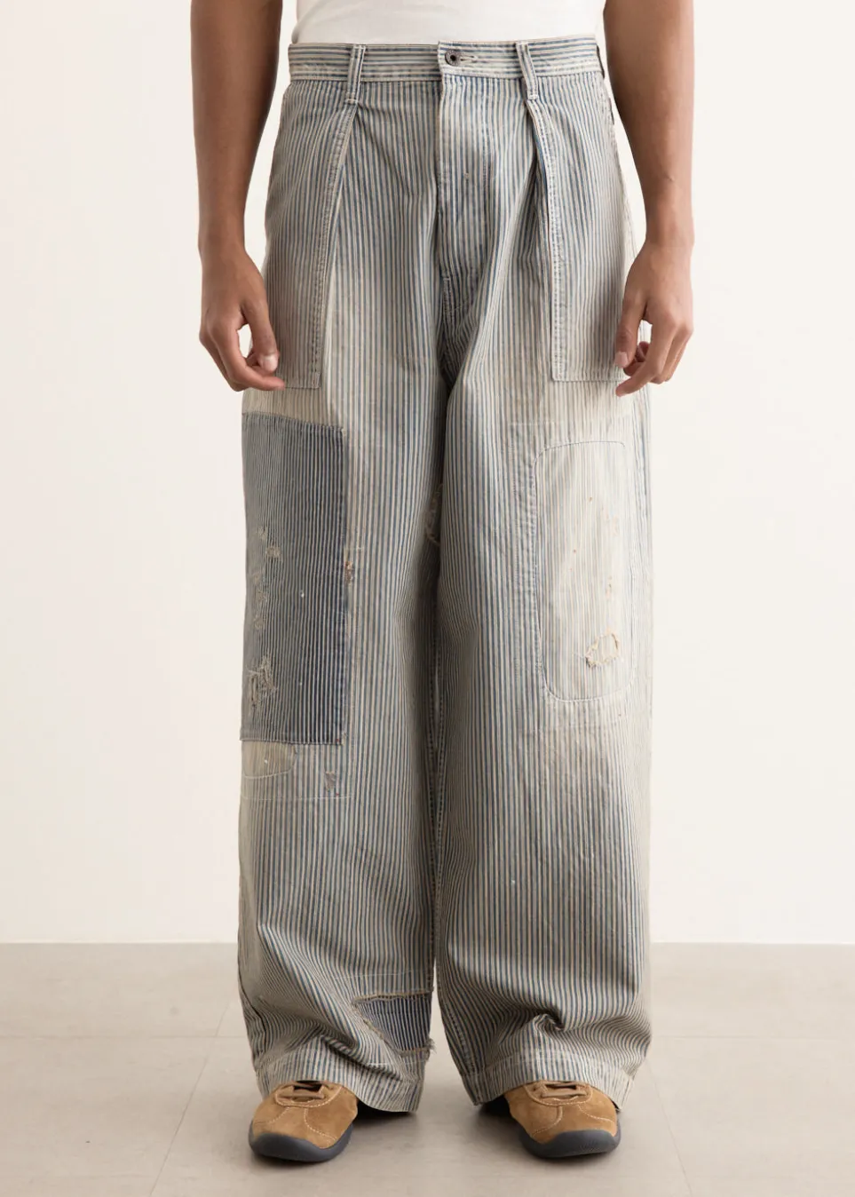 LIBERTY Hickoree FATIGUE Baggy Pants (RUSHFILED Remake)