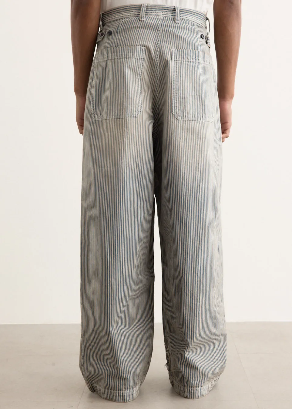 LIBERTY Hickoree FATIGUE Baggy Pants (RUSHFILED Remake)