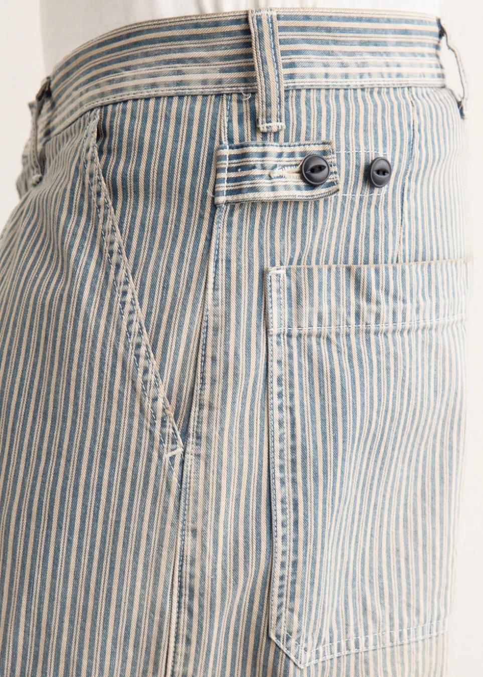 LIBERTY Hickoree FATIGUE Baggy Pants (RUSHFILED Remake)