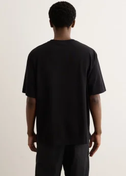 Line Handwriting Oversize T-Shirt
