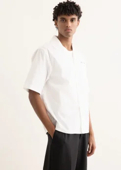 Logo Short-Sleeved Bowling Shirt